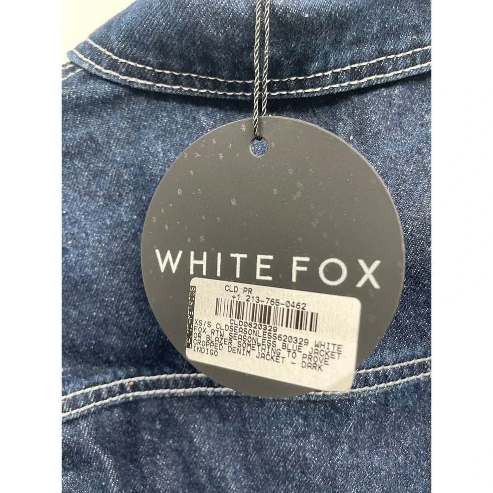 White Fox RTW Seasonless 2-Piece Set Women's XS/S Skirt and Jacket‎ NWT
